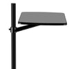 UP 8T - Height Adjustable Laptop Floor Stand Table - Black