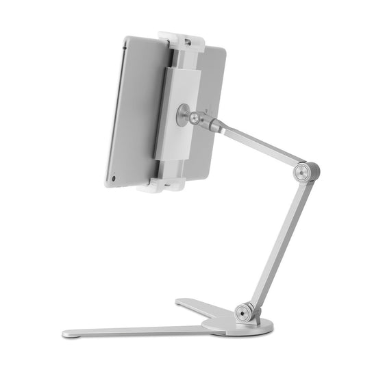 AP 7V - 360 Degree Swivel Portable Adjustable Phone And Tablet Stand For Desk - Sliver