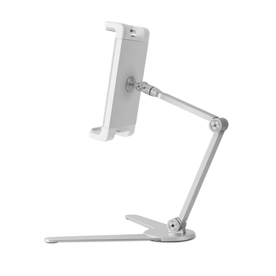 AP 7V - 360 Degree Swivel Portable Adjustable Phone And Tablet Stand For Desk - Sliver