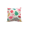 Linen Flamingo Cushion Cover