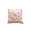 Linen Flamingo Cushion Cover