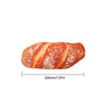 3D Lifelike Bread-shaped Pillow