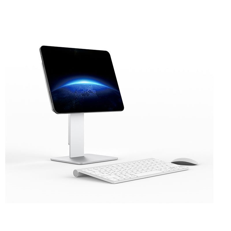 AP 7HM - Height Adjustable Desktop for Magnetic Tablet Stand - Sliver