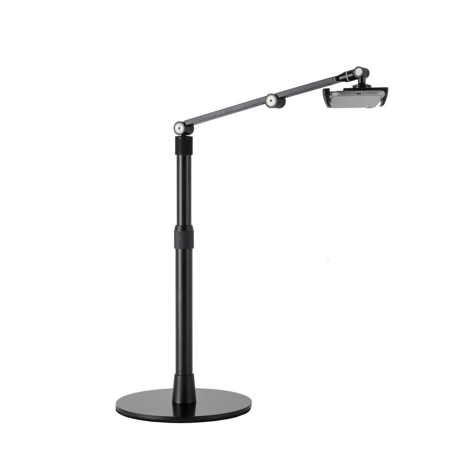 AP 4P - Tablet Overhead Stand Height Adjustable 360 Degree Rotatable Multi-angle Adjustable Desktop Stand - Black