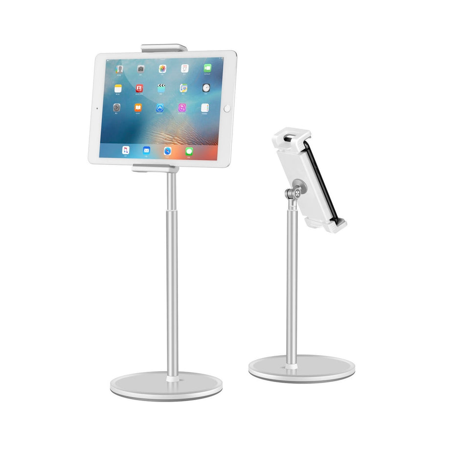 AP 4H - Tablet Stand Cellphone Smartphone Aluminum Stand Holder Adjustable Cellphone Stand - Sliver