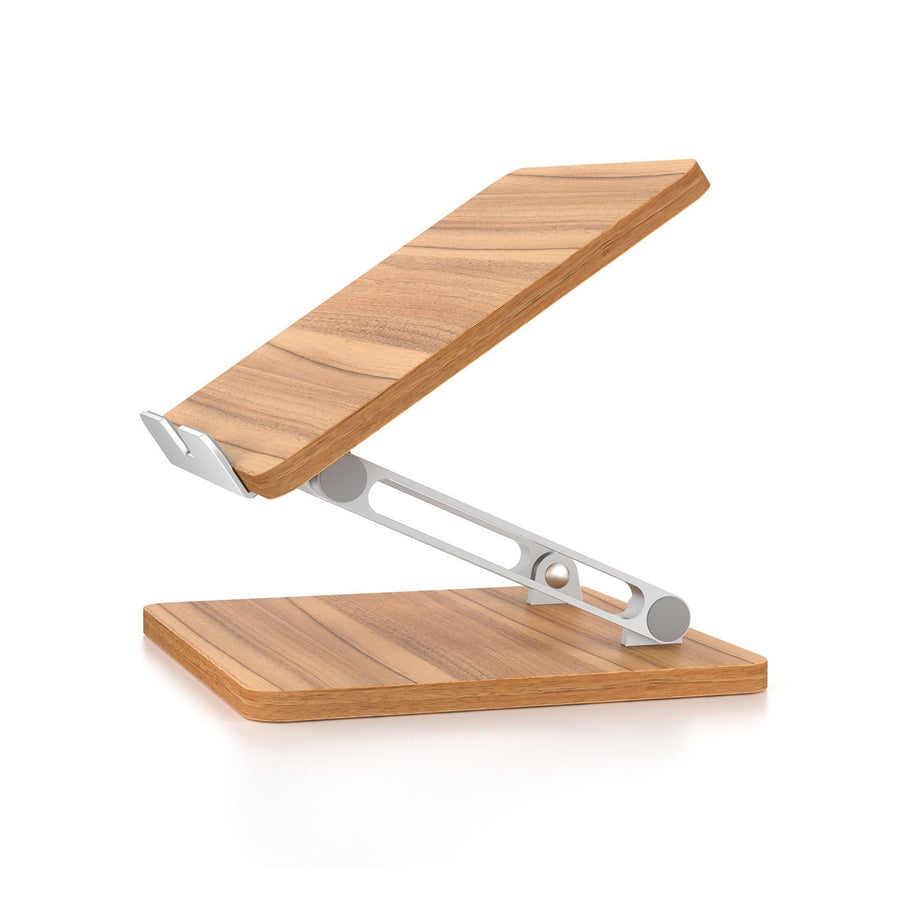 AP 2DP - Tablet stand Mobile phone stand adjustable Wooden height phone tablet stand - Wooden