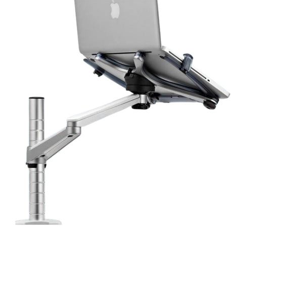 OA 1S - Universal height adjustable stand Tablet and laptop Desktop arm Mount - Sliver