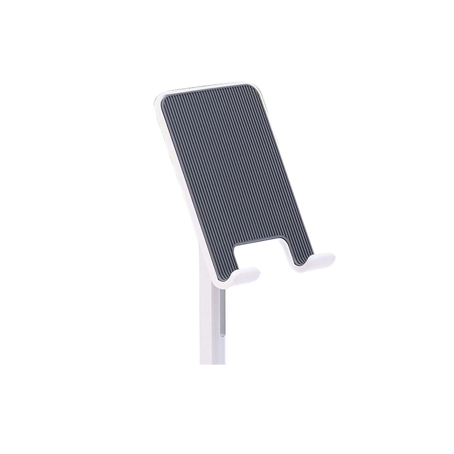 AP 4L - Cell Phone Stand Panel Angle Adjustable Mobile Phone & Tablet PC Desk Top Support - Sliver