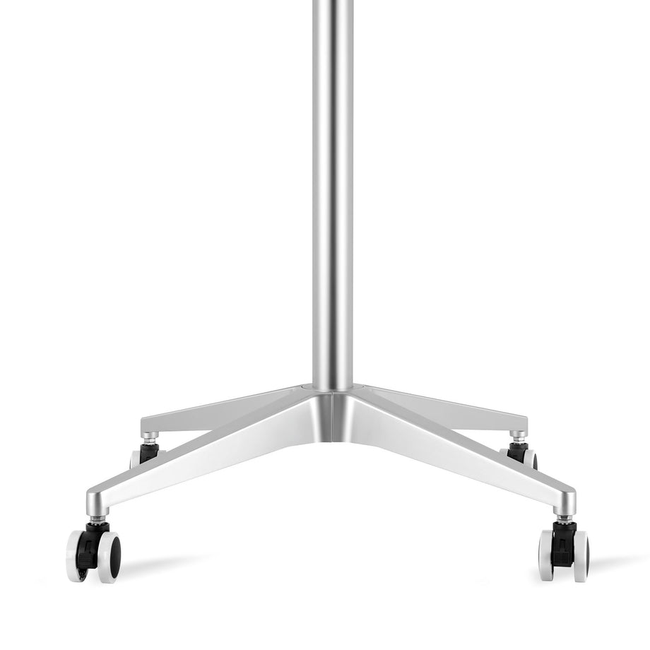 UP 9L - Rolling Adjustable Laptop & Tablet Stand - Sliver