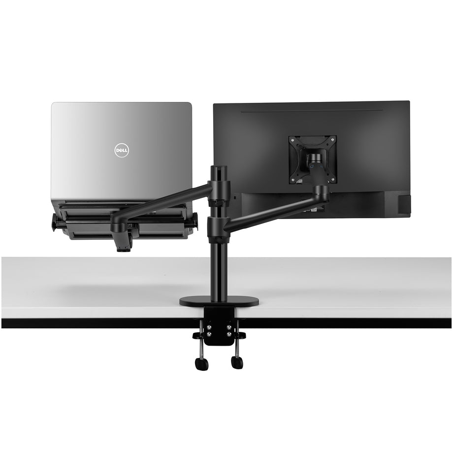 OL 3L - Monitor and Laptop Desk Mount - Black