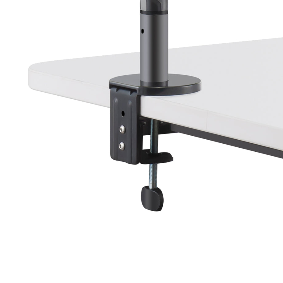 OZ 1 - Single Monitor Gas Spring Desk Mount - Dark Grey