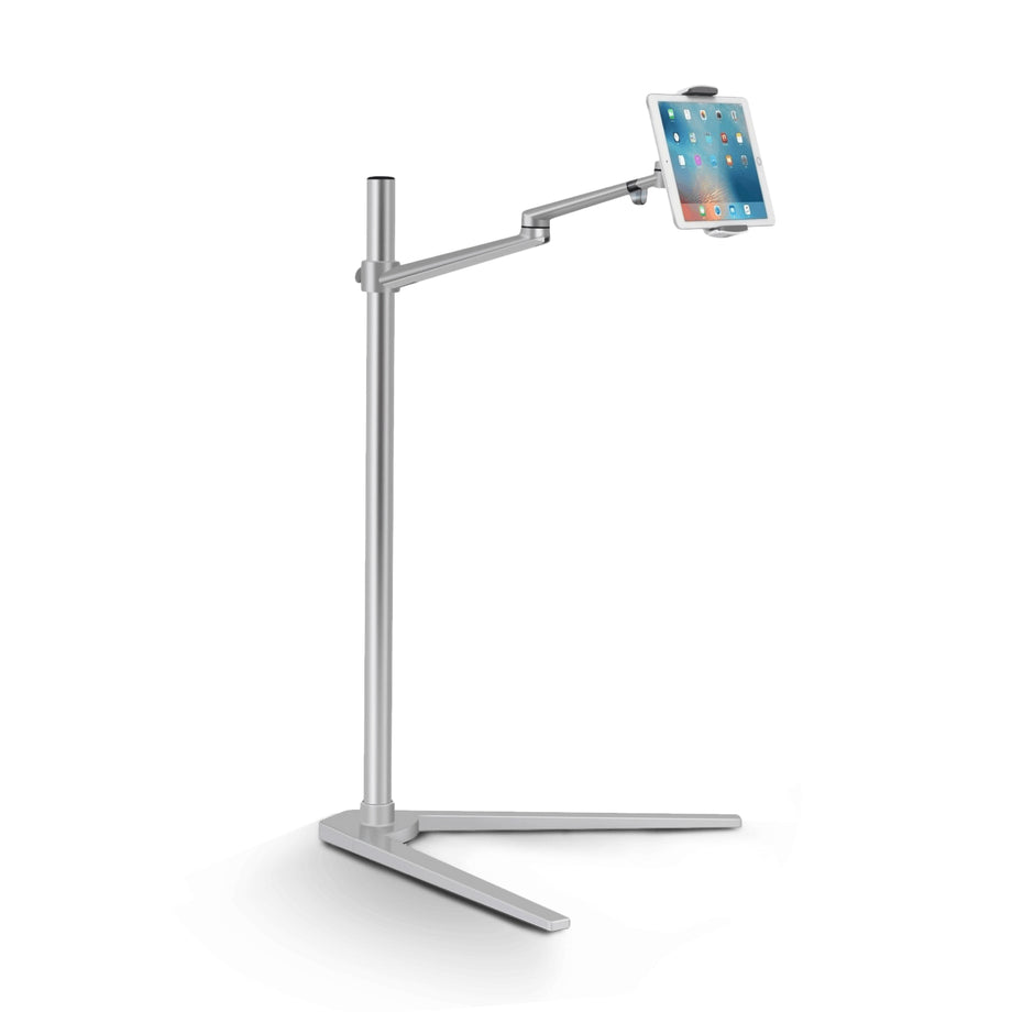 UP 6A - Cell PhoneTablet Floor Stand - Sliver