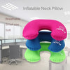 Neck Pillow Head Chin Neck Support Inflatable Soft Comfortable Travel Pillow