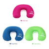 Neck Pillow Head Chin Neck Support Inflatable Soft Comfortable Travel Pillow